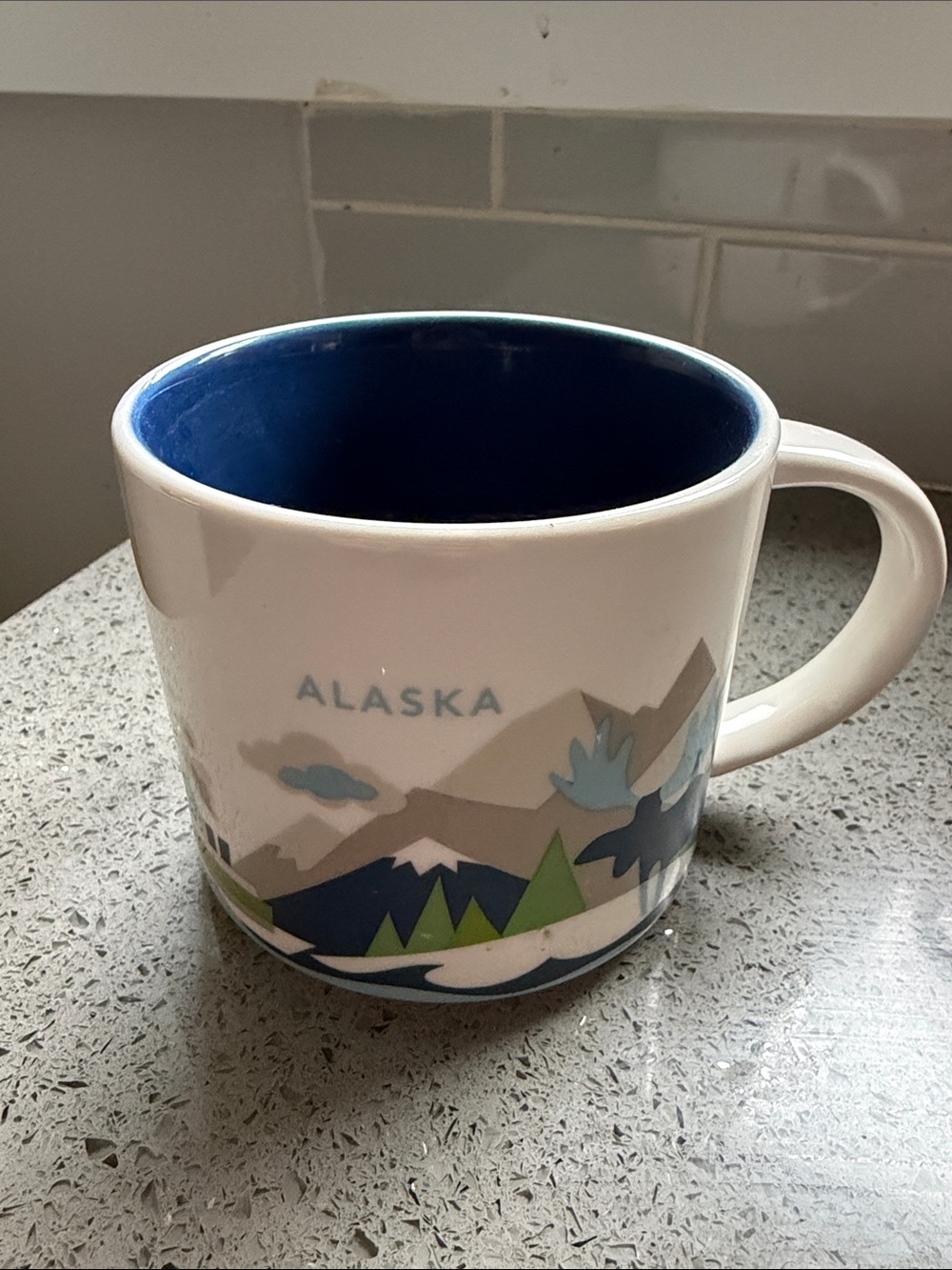 Starbucks you are here Collection Alaska Scenic Ceramic Mug